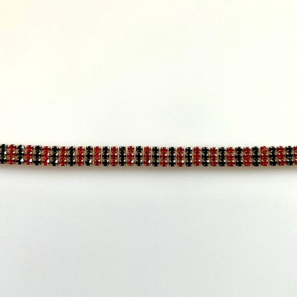 NEW TURKEY FALL LEAVES  RHINESTONE NECKLACE & EARRINGS SET - Picture 7 of 7